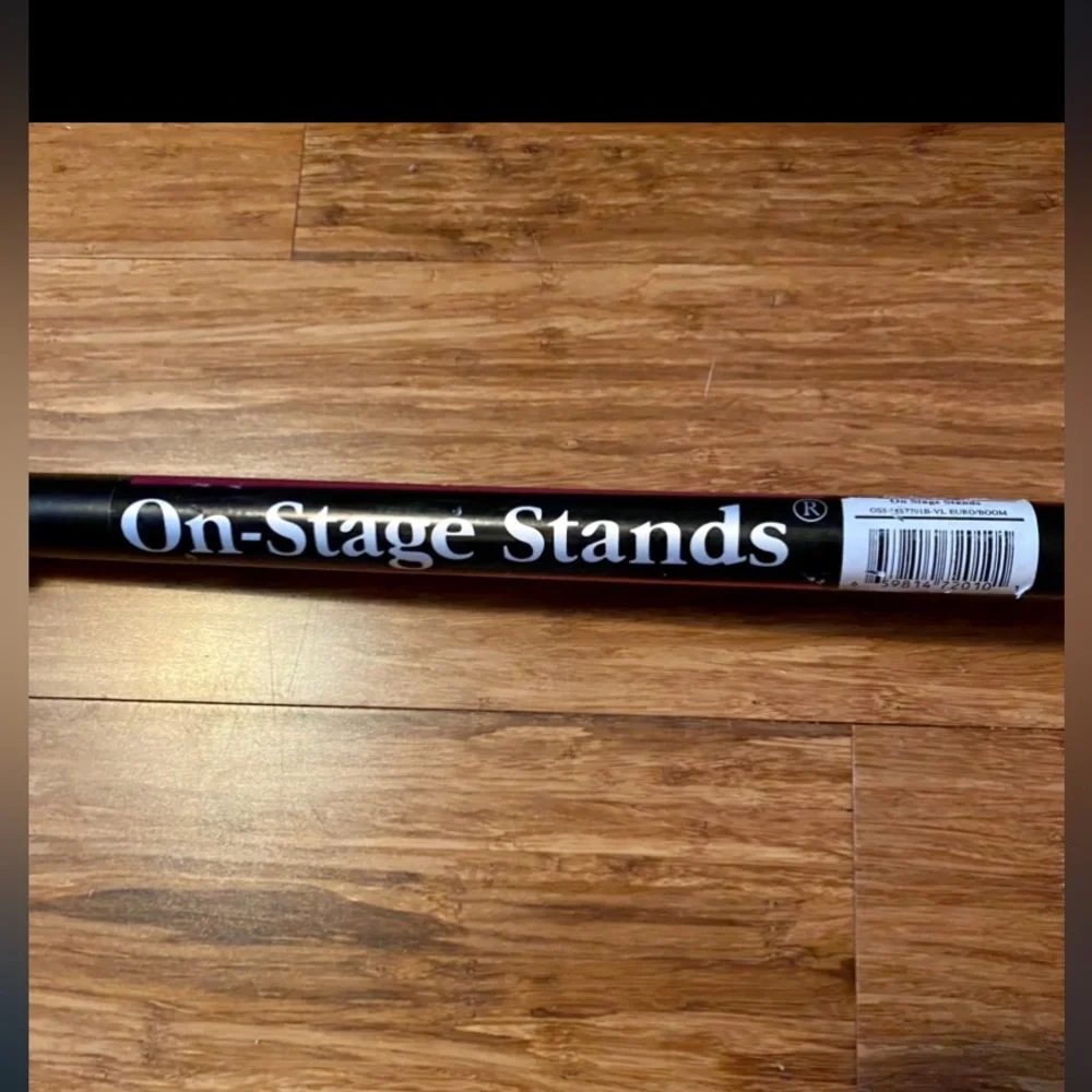 Black Microphone Stand